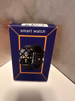 NEW H24 Smart Watch – Black – Rechargeable – $30