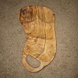 Olive Plate With Handle