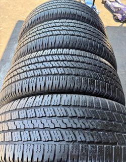 275 55 20 Goodyear I'm selling this set of tires with 80% life left on all 4