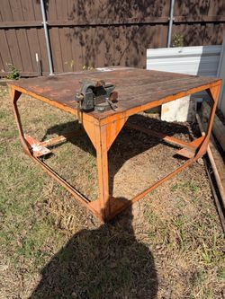Steel table