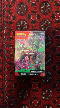New Pokémon Shrouded Fable Booster Bundle