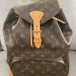 Louis Vuitton Montsouris Backpack GM Brown Monogram