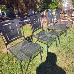 All IRON Patio Furniture Only 35$ Each  SILLAS DE FIERRO PESADO 35$ CADA UNA 