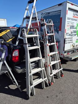 Ladders, escalera,aluminio expandable, ladder extend
