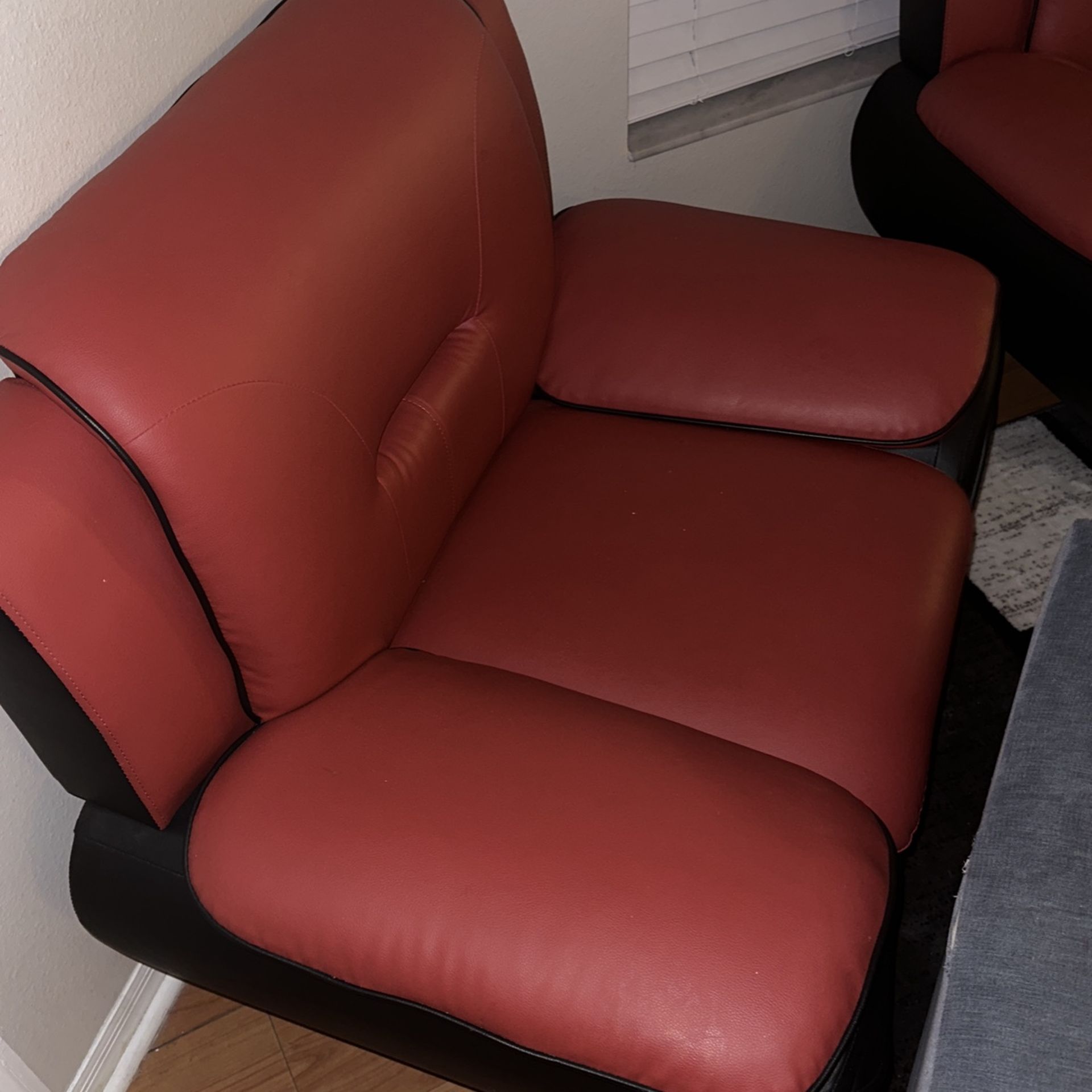 Red 3 Piece Couches