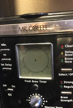 Mr. Coffee maker