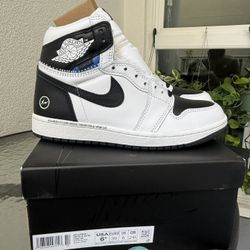 Jordan 1 Fragment x Union LA Black White Size 6.5