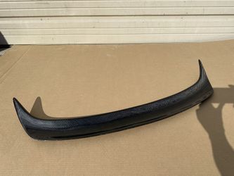 New 2016 - 2023 Tesla Model X ModelX Carbon Creations High Kick Carbon Fiber Rear Trunk Wing Spoiler - Part # 115815