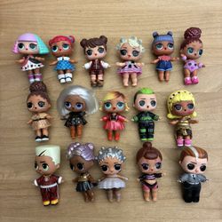 Lot Of 16 LOLSurprise Dolls 