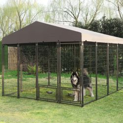 *NEW* 10 ft. X 10 ft.  Dog Kennel W/Roof 