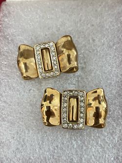 Aretes Gold Filled diferente modelo joyería antigua cada uno