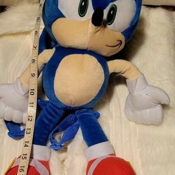 SONIC BACKPACK.  🎒  Size 18"