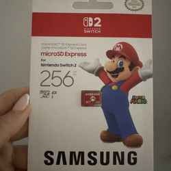 NINTENDO SWITCH (2) 256 GB MICRO SD EXPRESS
