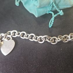 Tiffany &Co Bracelet With Box And Bag