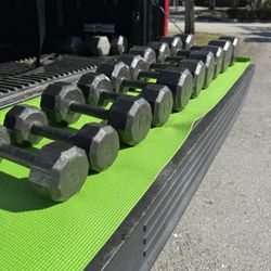 Full Set Of Dumbbells 