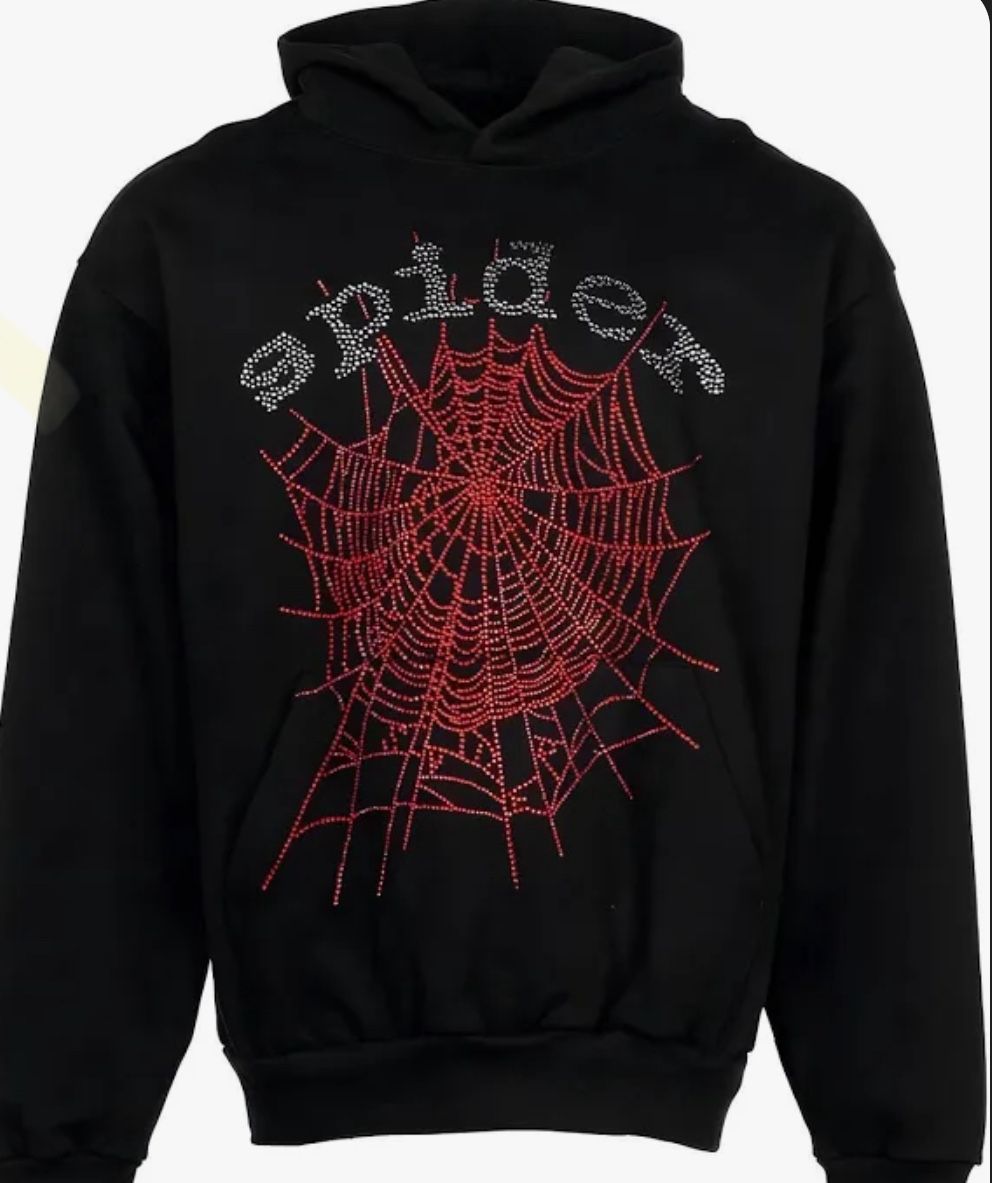 Red And Black Spider Hoodie