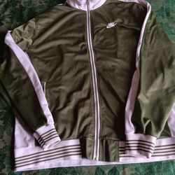 2X Green And White Nike Suite