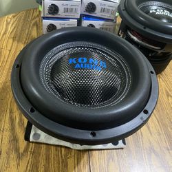 12” Kong Audio Neodymium 5000w Max/ 2500w Rms  Subwoofer  ( Reconditioned)