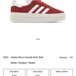 Adidas Gazelle Bold 'Red'