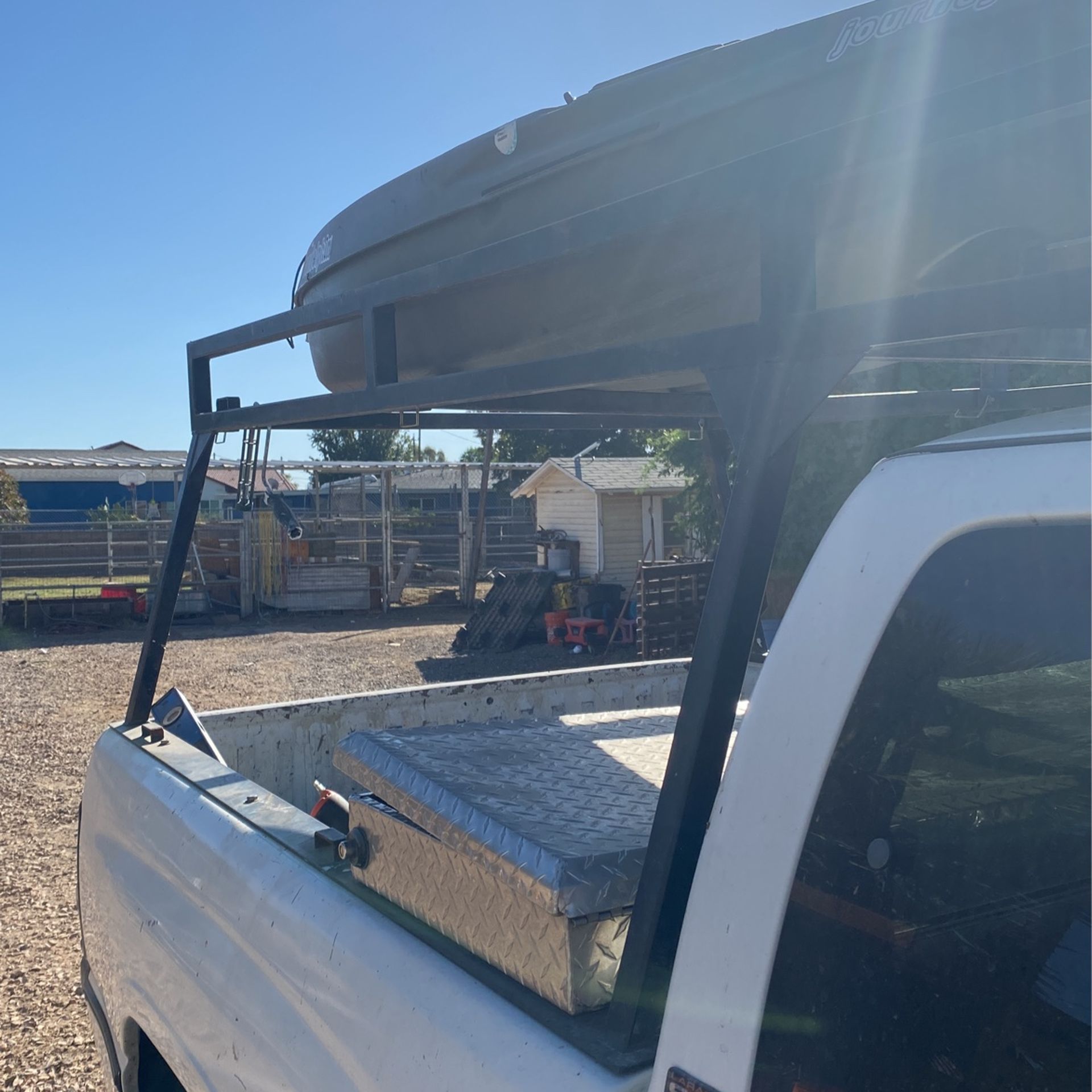 Ladder Rack And Tool Box 