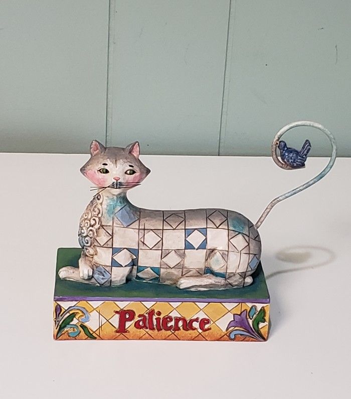 Jim Shore Cat Figurine