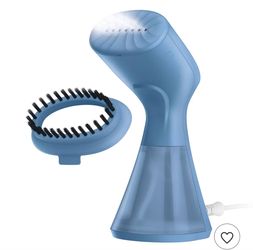 Handheld Garment Steamer with Brush Attachment