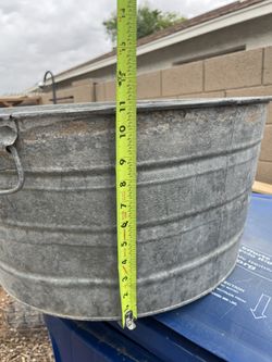 Galvanized Tub