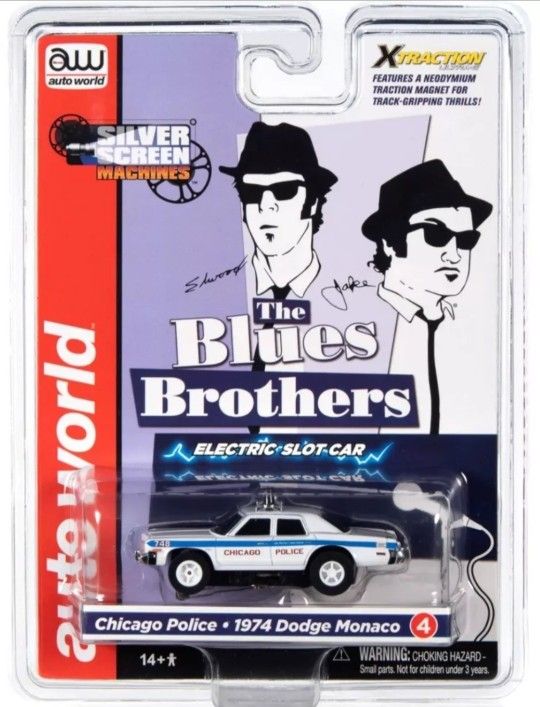 Blues Brothers Dodge Monaco Electric Slot Car
