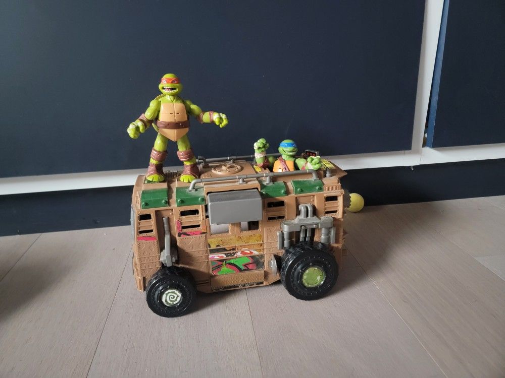 Teenage Mutant Ninja Turtles Lot As Is with Shellraiser TMNT