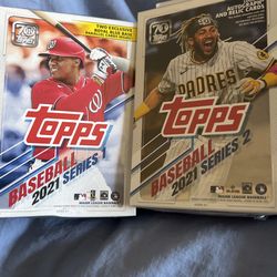 2021 Topps Hangers Series 1&2 Baseball Cards 