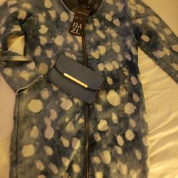 Jean Dress And Wallet