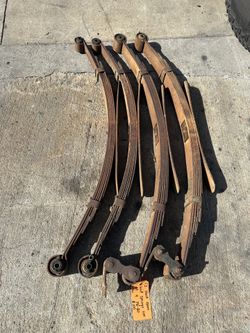 Jeep Cj7 Oem Leaf Springs 1976 Through 1986 Set Of 4 