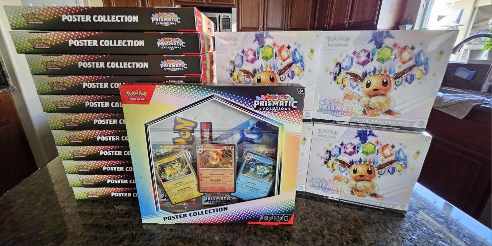 IN-HAND! Pokemon Prismatic Evolutions - Elite Trainer Box (ETB) ONLY *Read*