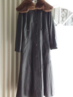 Maxi Leather Coat