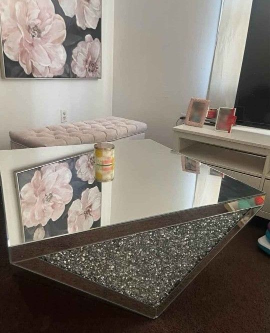 Large Mirrored Table