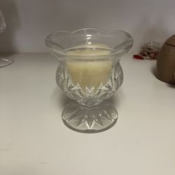 Crystal Candle Holder - New - $10