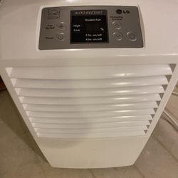 LG Dehumidifier 