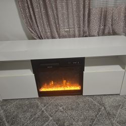 Fire place TV Stand 