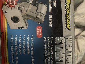 HIGH TORQUE STARTER CHEVY V6 & V8  67-86