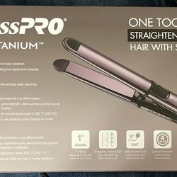 BaBylissPRO Nano Titanium Prima3100 1'' Flat Iron Nightfall 
