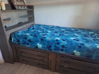 Captains twin bed