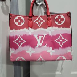 Louis Vuitton Tote Red