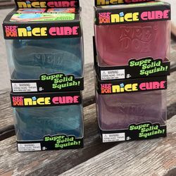 🔥 NeeDoh Nice Cube (Blue, Pink, Purple) – Viral Squishy! $15 Each