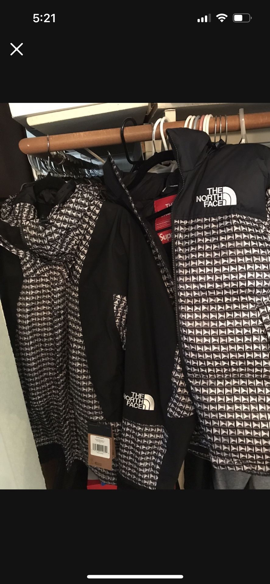 Tnf The North Face X Supreme Studded Jacket