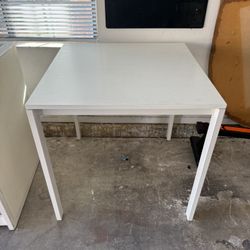 White Table 