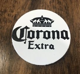 Set Of 4 Stone Corona Beer Coasters