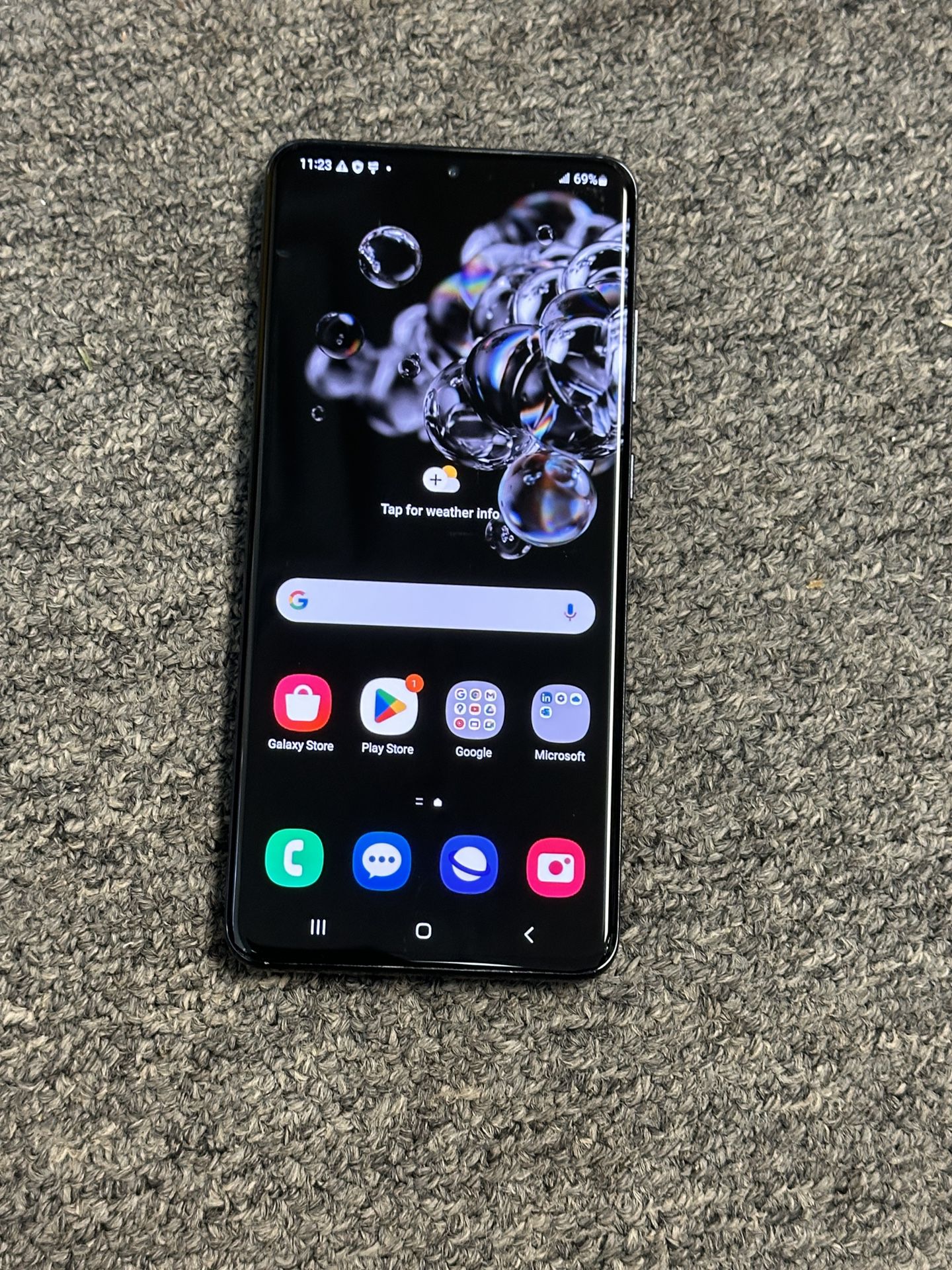 Samsung Galaxy S20 Ultra  5G G988U1 Unlocked T-Mobile Metro Boost Mint (Dead Pixel and Bad Camera