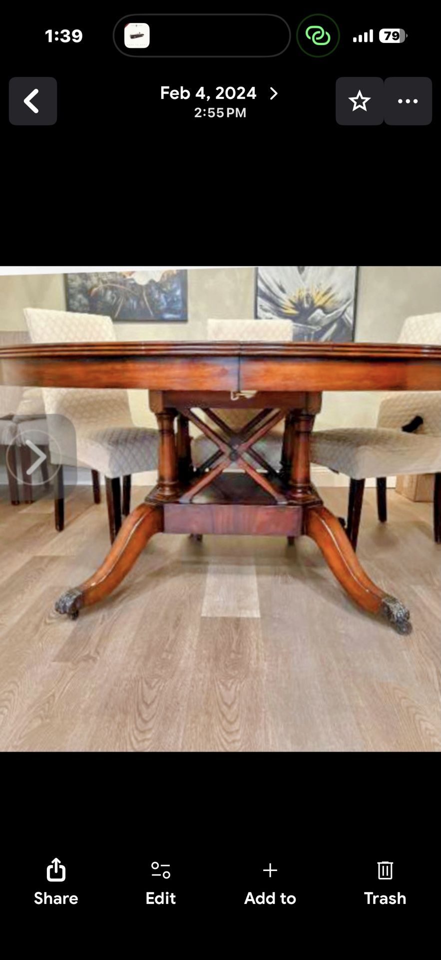 Hickory White Full Dinning Set  16pc