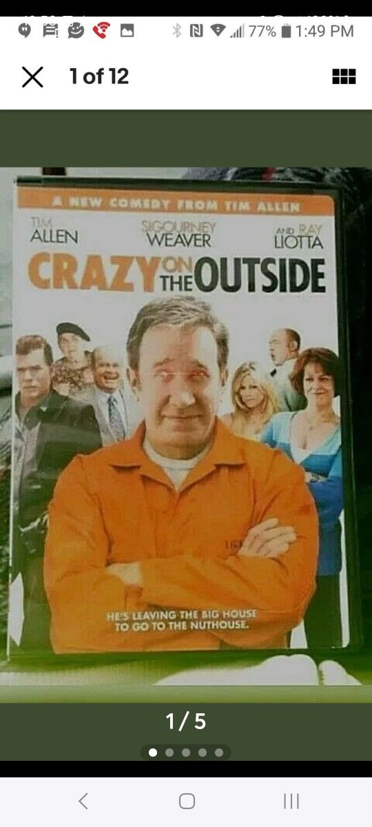 Crazy on the Outside (DVD, 2010) Tim All