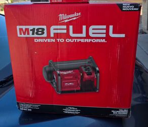 Milwaukee M18 Fuel compressor...brand New...tool only..